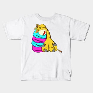 Giraffe at Sleeping Kids T-Shirt